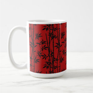 Mug Bambou rouge et noir