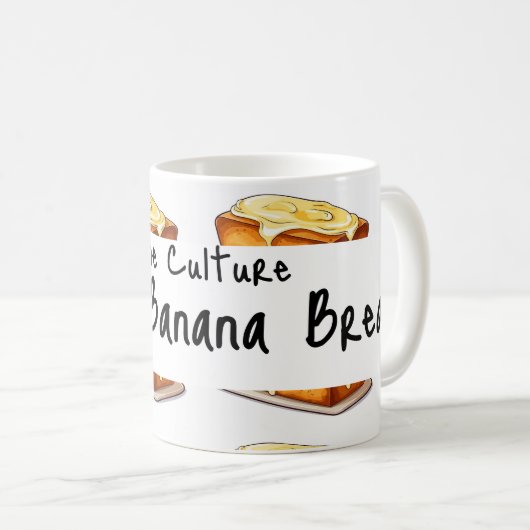 Mug Banana Nut en coupe (Devant droit)