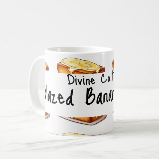 Mug Banana Nut en coupe (Devant gauche)