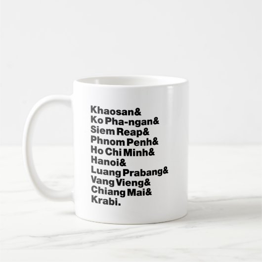 Mug Banana Pancake Trail / Circuit (Gauche)