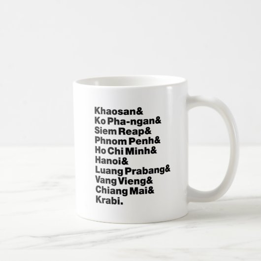 Mug Banana Pancake Trail / Circuit (Droite)