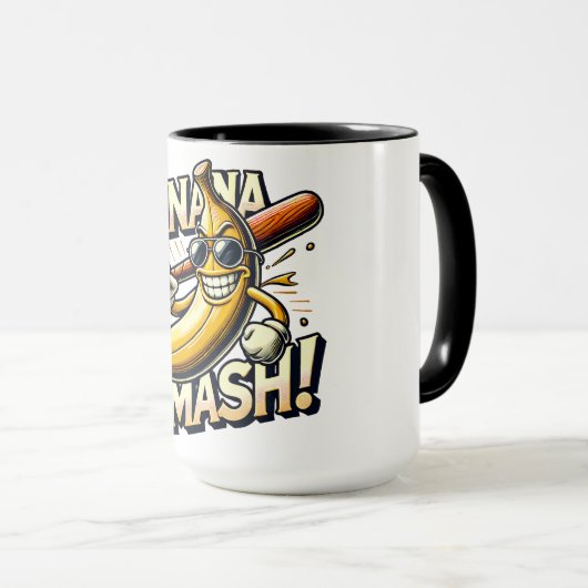 Mug Banana Power-Up (Devant droit)