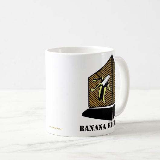 Mug Banana Records (Devant droit)