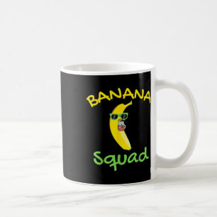 Mug Banana Squad Nourriture Vacances été Correspondant
