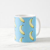 Mug banane aquarelle (Devant droit)