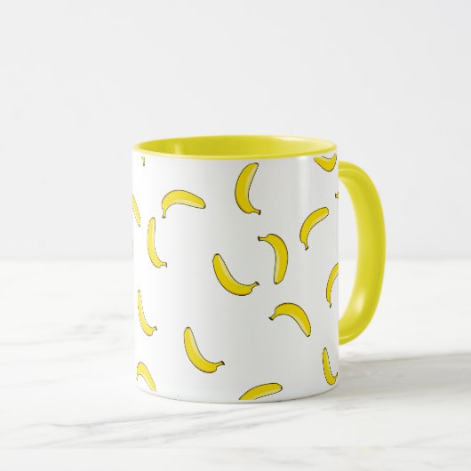 Mug Banane blanche (Devant droit)