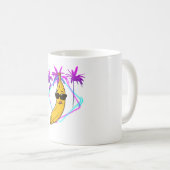 Mug banane cool rétro (Devant droit)