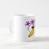 Mug banane cool rétro (Devant gauche)