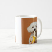 Mug banane de chien de compagnie (Devant droit)