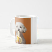 Mug banane de chien de compagnie (Devant gauche)