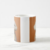Mug banane de chien de compagnie (Centre)