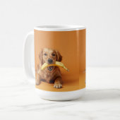 Mug banane de chien de compagnie (Devant gauche)