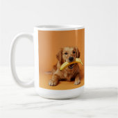Mug banane de chien de compagnie (Gauche)