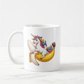 Mug banane de licorne (Gauche)