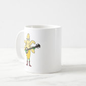 Mug Banane drôle de BR jouant la bande dessinée de (Devant gauche)