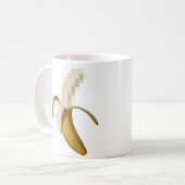 Mug Banane épluchée censurée sale (Devant gauche)