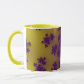 Mug Banane florale sur mesure saupoudrer de pâte à caf (Gauche)
