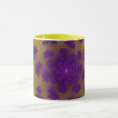 Mug Banane florale sur mesure saupoudrer de pâte à caf (Centre)