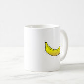 Mug Banane jaune (Devant droit)