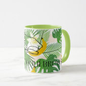 Mug Banane tropicale (Devant droit)