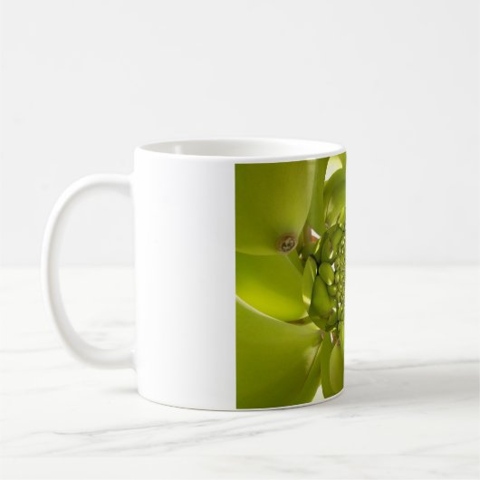 Mug Banane verte Kaleidoscope Art Imprimer/Graphique (Gauche)