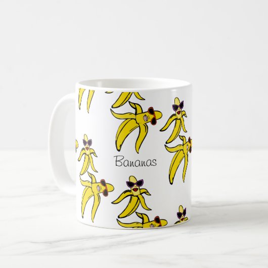 Mug bananes (Devant gauche)