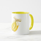 Mug Bananes Avec Un Nœud (Devant droit)