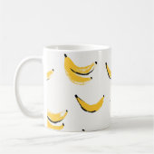 Mug Bananes dessinées à la main, motif sans couture él (Gauche)