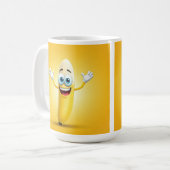 Mug bananes drôles (Devant gauche)
