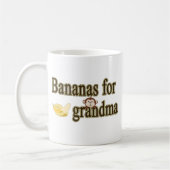 Mug Bananes pour la grand-maman (Gauche)