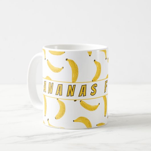 Mug Bananes pour vous (Devant gauche)