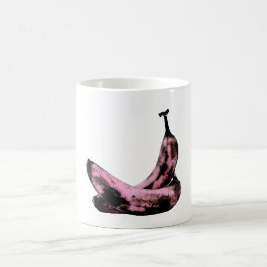 Mug Bananes roses Cool Amusant unique (Centre)