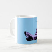 Mug Bananes roses Pop Art (Devant gauche)