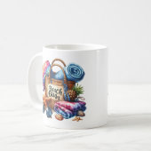 Mug Banc de plage (Devant gauche)