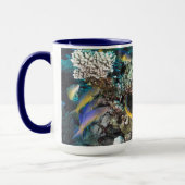 Mug Banc de rougets autour d'un petit corail (Gauche)