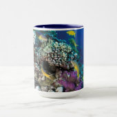 Mug Banc de rougets autour d'un petit corail (Centre)