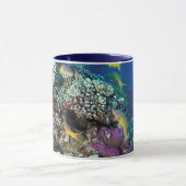Mug Banc de rougets autour d'un petit corail (Centre)