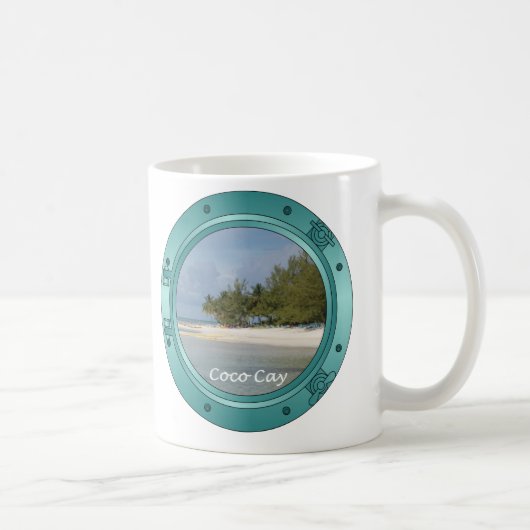 Mug Banc de sable de Cocos, Bahamas (Droite)