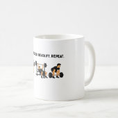 Mug Banc de squat répétition de levée de poids en sall (Devant droit)