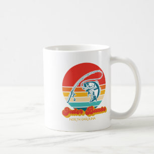 Mug Bancs extérieurs Obx Retro de Walleye Fish de Caro