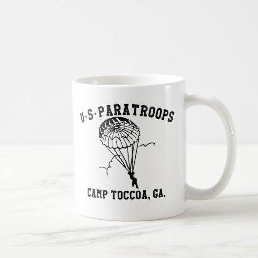 Mug Band of Brothers Currahee US Paratrooper Toccoa (Droite)