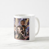 Mug Banda Musical Kawaii  (Devant droit)
