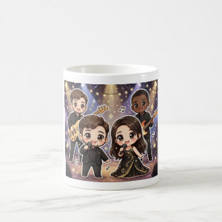 Mug Banda Musical Kawaii 