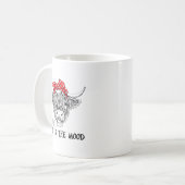 Mug Bandana De Vache Highland Pas Dans L'Humeur Ouest (Devant gauche)