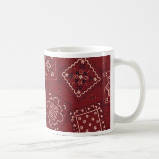 Mug Bandana rouge (Droite)