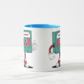 Mug Bande à cassette rétro. (Centre)