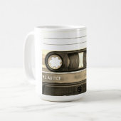 Mug Bande Cassette Compacte Ancienne Rétro Vintage (Devant gauche)