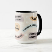 Mug Bande d'armure d'affirmation (Devant droit)