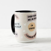 Mug Bande d'armure d'affirmation (Devant gauche)