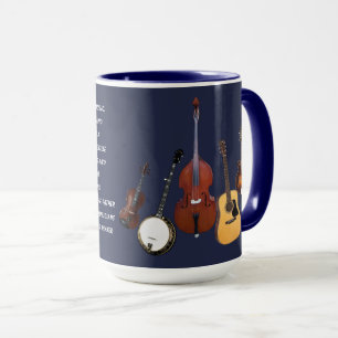 MUG BANDE DE BLUEGRASS